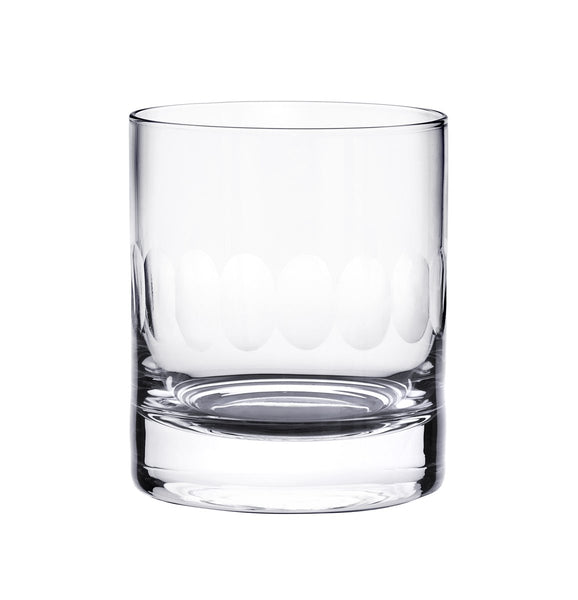 Whisky Glasses with Lens Design - Set of 2