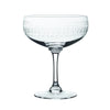 Cocktail Glasses with Ovals Design - Set of 4