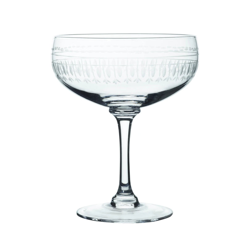 Cocktail Glasses - Set of 4 - Ovals