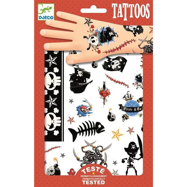 Djeco - Tattoos - Pirates