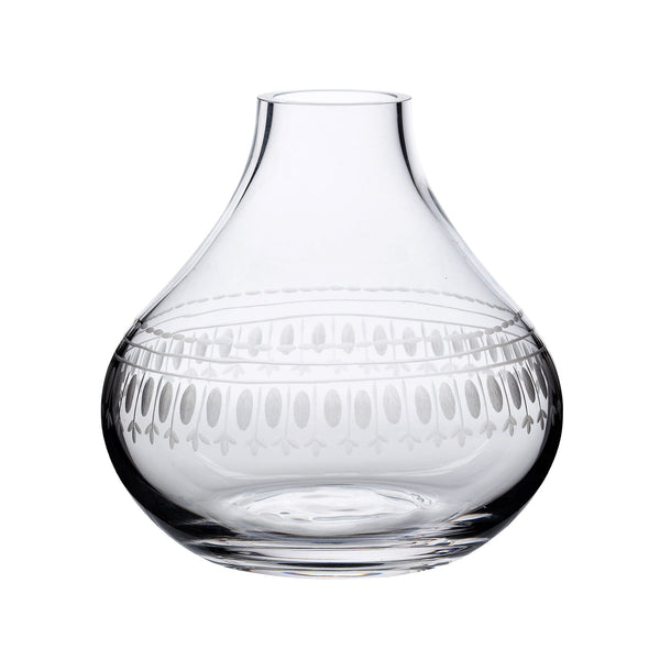 The Vintage List - Vase with Ovals Design