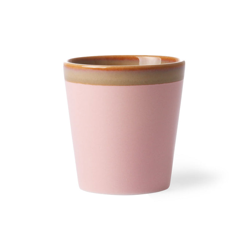 70s Ceramics: Mug: pink