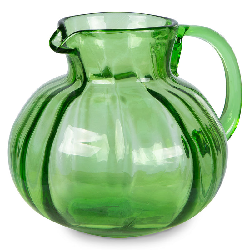 The Emeralds: Glass jug green