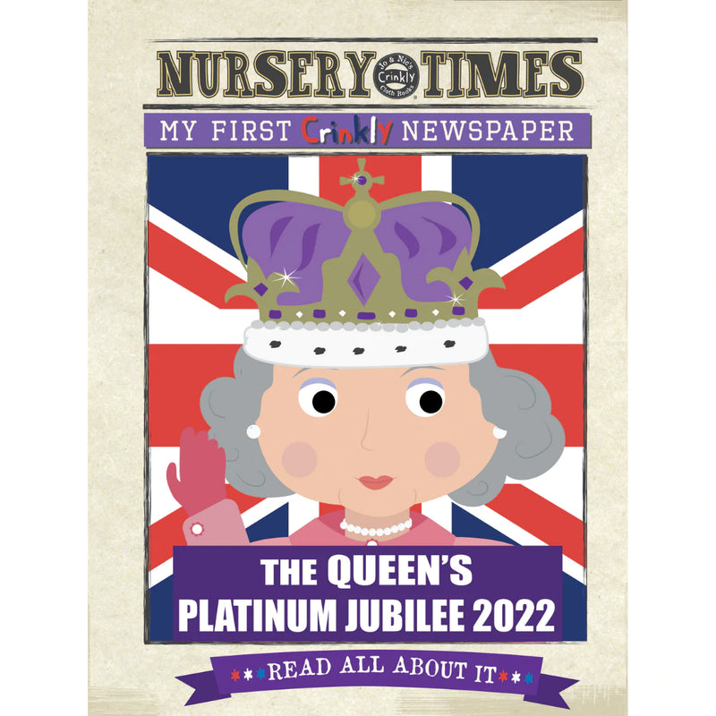Crinkly Cloth Newspaper - Jubilee Edition