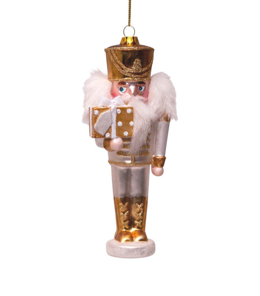 Christmas Ornament Glass Nutcracker