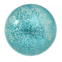 Blue Glitter Bouncy Ball