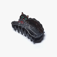 Black Kitty Claw Clip