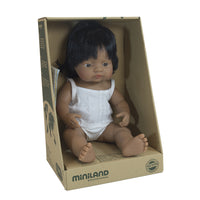 Miniland - Toddler Doll Hispanic Girl 38CM