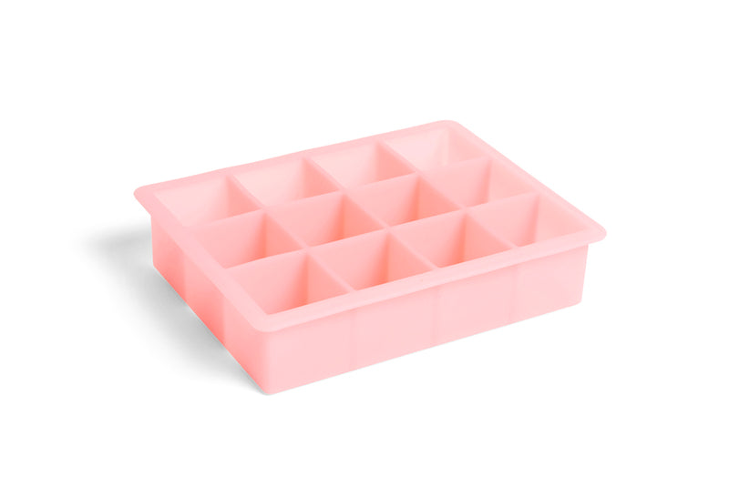 XL Ice Cube Tray Square - Pink