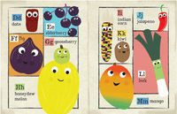 Crinkly Cloth Newspaper - Fruit & Veg