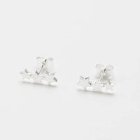 Trio Star Ear Studs