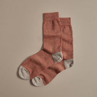 Fine Merino Wool Socks - Fire