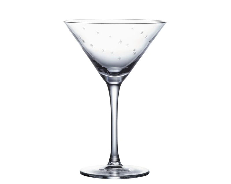 Martini Glasses - Set of 2 - Stars