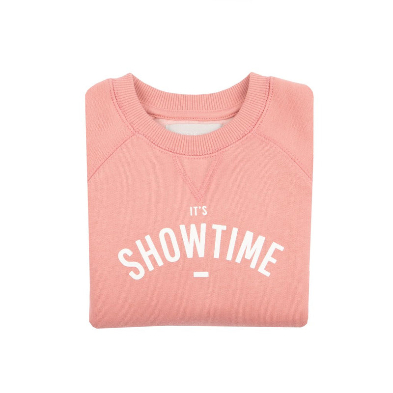 Rose Pink 'It's Showtime' Sweatshirt