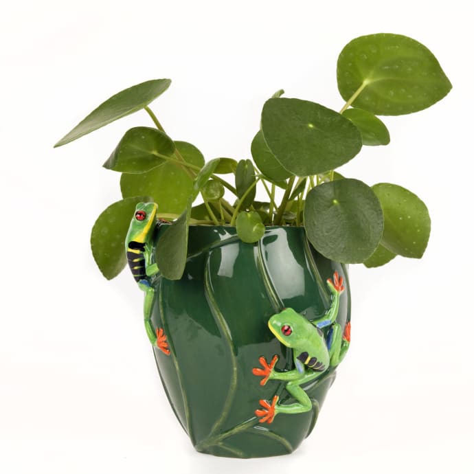Tree Frog Vase