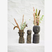 Terracotta Vase with Imprints