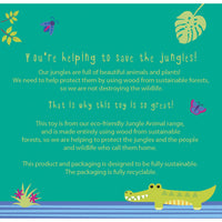 Orange Tree Toys - Jungle Stacking Animal