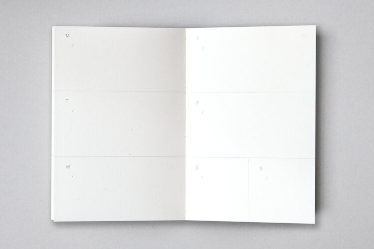 Limited Edition - A6 Pocket Layflat Weekly Planner - Sophie in Blue/Green