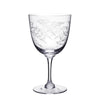 Wine Glasses with Fern Design - Set of 2