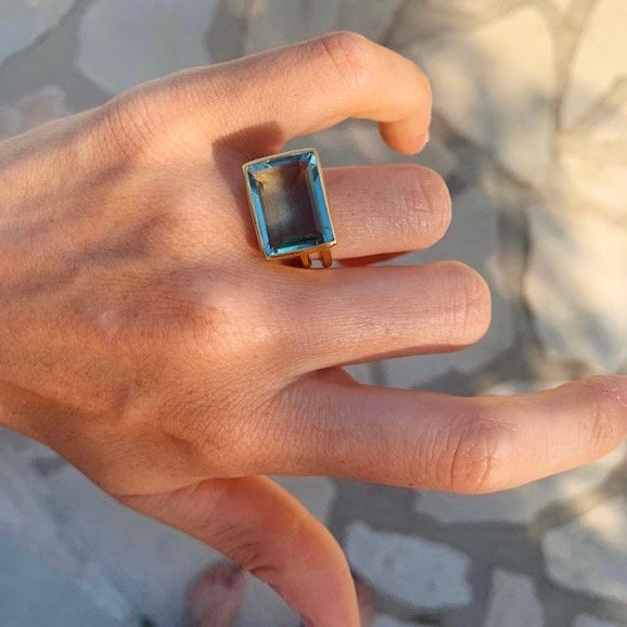 Lenny Ring - Light Blue