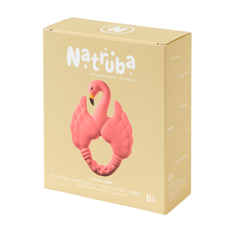 Natruba - Flamingo teether - Pink
