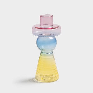 Candle Holder - Jumble Pink