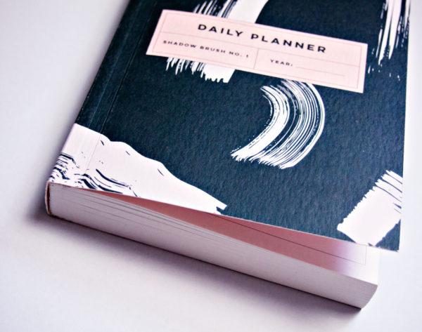 Shadow Brush No.1 Daily Planner Book