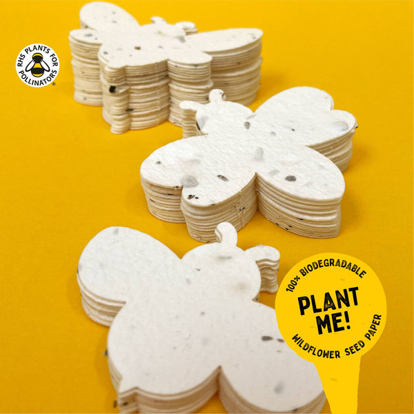 Ruby & Bo - Feed The Bees! Plantable Paper Bees