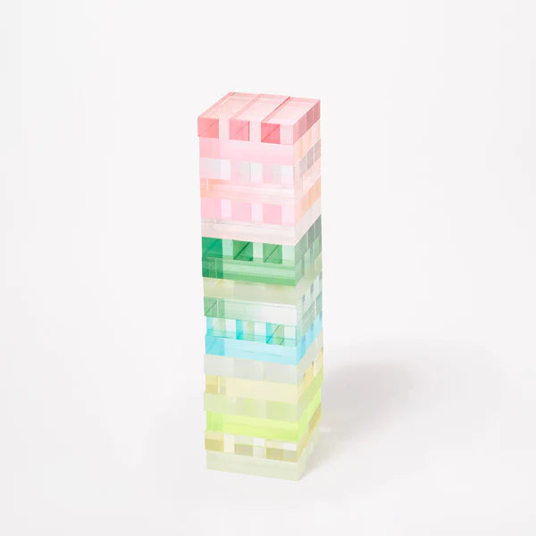 Sunny Life - Lucite Jumbling Tower Aurora