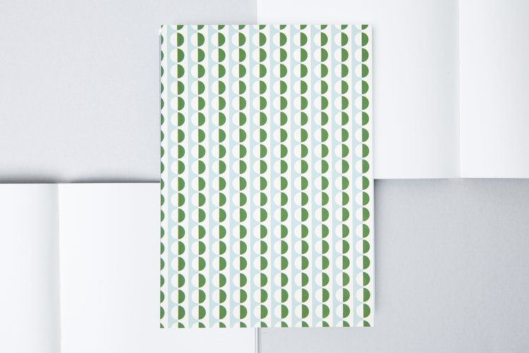 Limited Edition - A5 Layflat Daily Planner - Sophie in Blue/Green