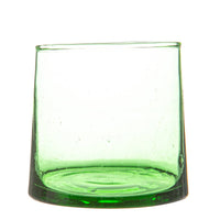 Nicola Spring - Merzouga Recycled Tumbler Glass 200ml Green
