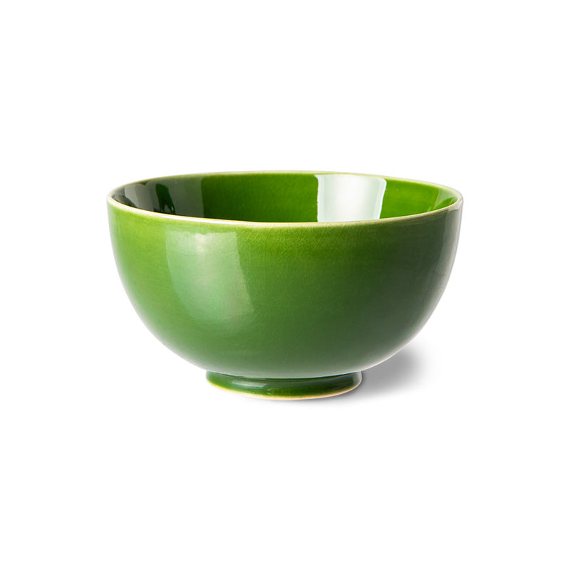The Emeralds : Ceramic Dessert Bowl Green (Set of 4)