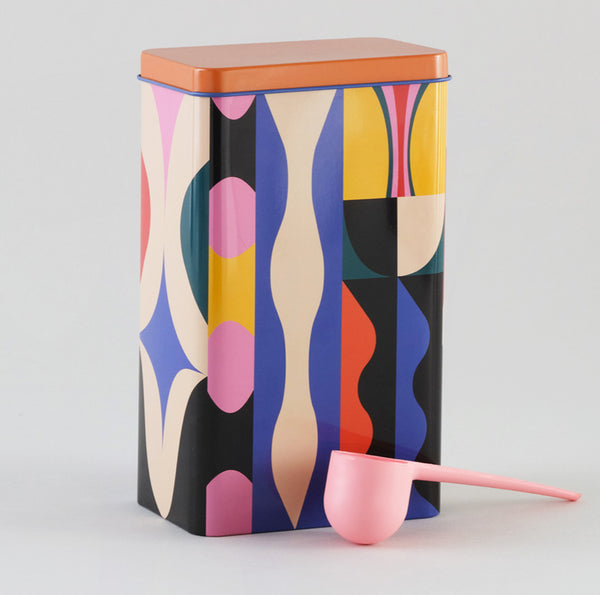 Wrap - Aroma Coffee Tin with Coffee Scoop