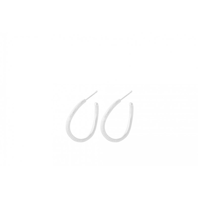 Elva Hoops - Silver
