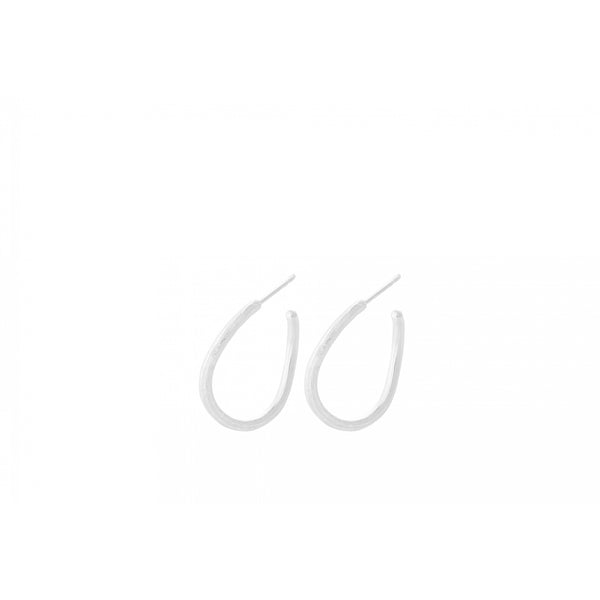Elva Hoops - Silver