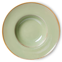 Chef Ceramics - Pasta Plate - Moss Green