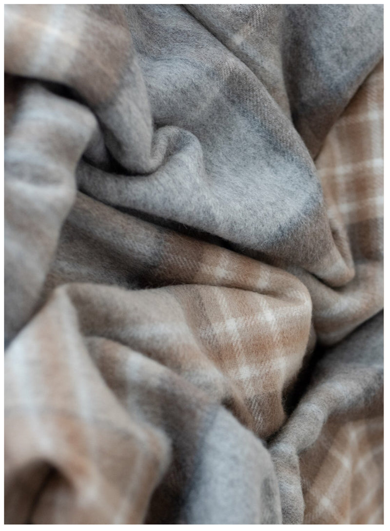 Lambswool Scarf in Mackellar Tartan