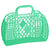 Sun Jellies - Retro Basket Jelly Bag - Green - Large