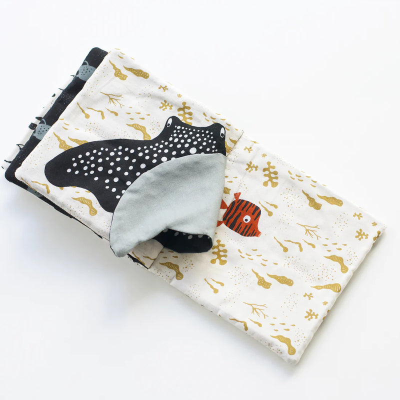 Soft Cloth Book - Peekaboo Ocean
