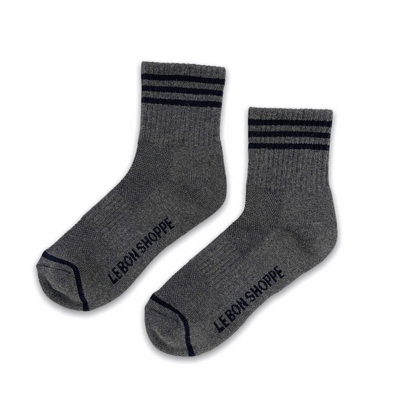 Girlfriend Socks - Soot