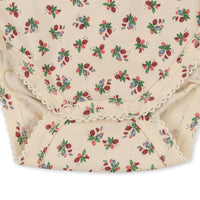 Konges Sløjd - Newborn Long Sleeved Body - Fleur Tricolore