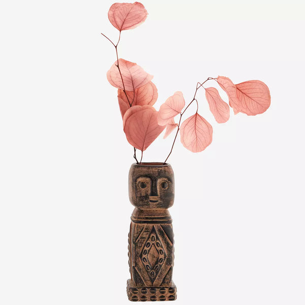 Terracotta Vase with Imprints
