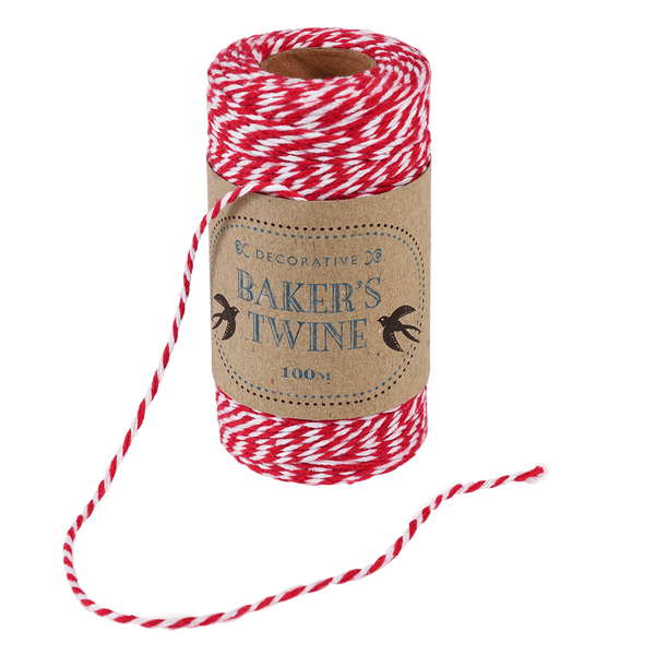 Rex - Red and White Bakers Twine