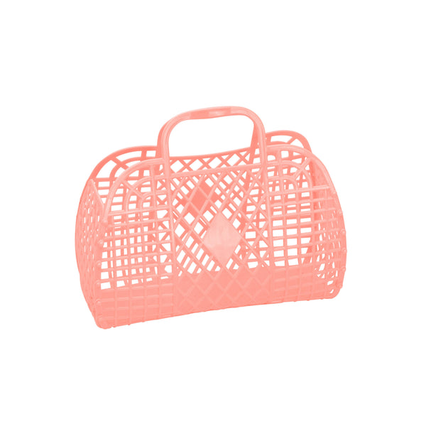 Sun Jellies - Retro Basket Jelly Bag - Peach - Small