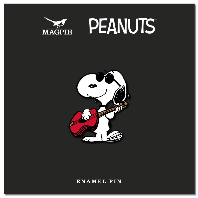 Peanuts Music is Life Pin - Guitar