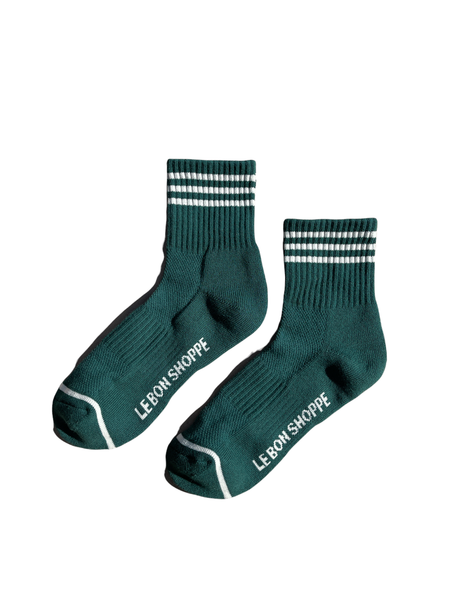 Girlfriend Socks - Hunter Green