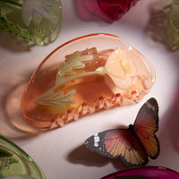 California Poppy Claw Clip