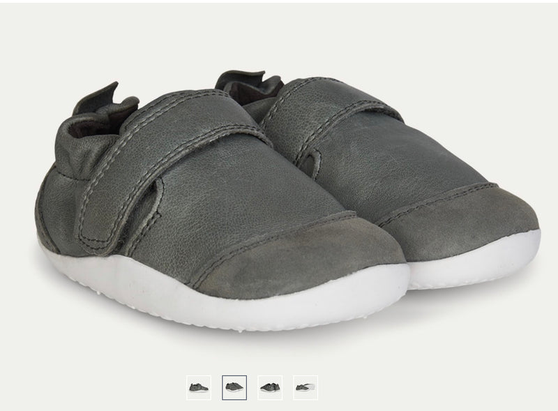 Bobux XP Marvel Dress Shoe - charcoal