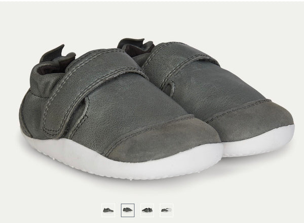 Bobux XP Marvel Dress Shoe - charcoal