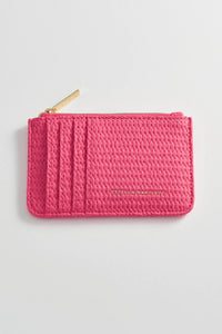Card Purse - Bright Pink